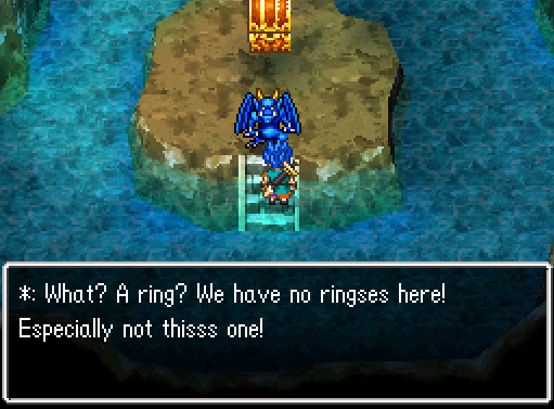 Dragon Quest 6 Golum Reference